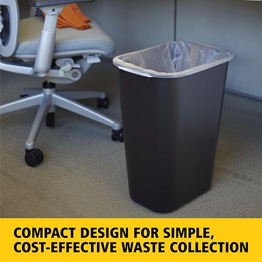 Rubbermaid Commercial Wastebasket Trash Container, 41QT/10.25 GAL, Stackable - Image 3