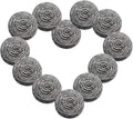12Pcs Steel Wool Scrubber by Docduet