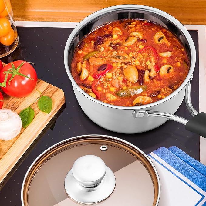 Herogo 1 Quart & 2 Quart Saucepan Set - Image 6