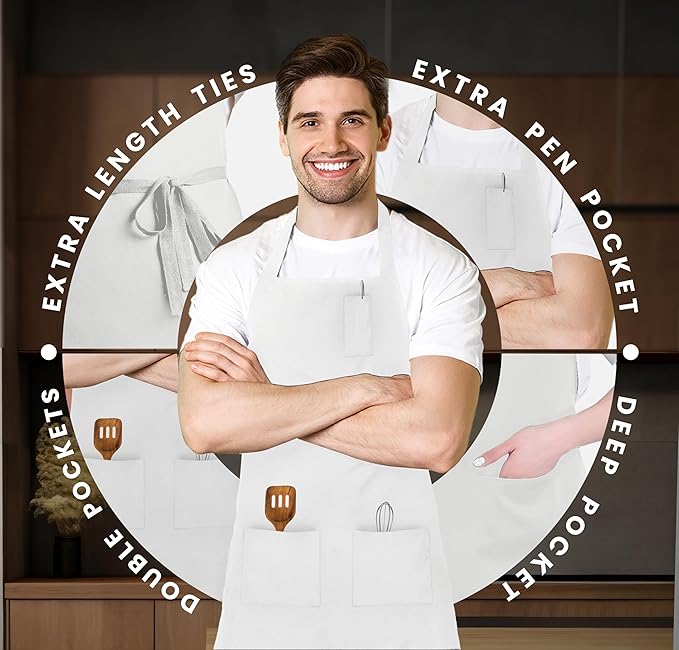 Avalon Kitchen Aprons for Men - Image 4