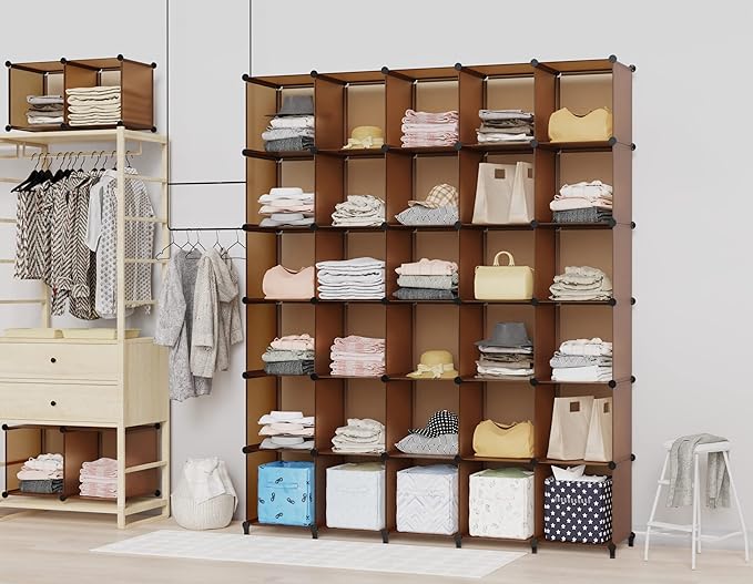 HOMIDEC Closet Organizer, 12-Cube Closet Organizers and Storage, Cube Storage - Image 2