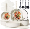 CAROTE 19pcs Pots and Pans Set, Nonstick Cookware Set Detachable Handle by CAROTE