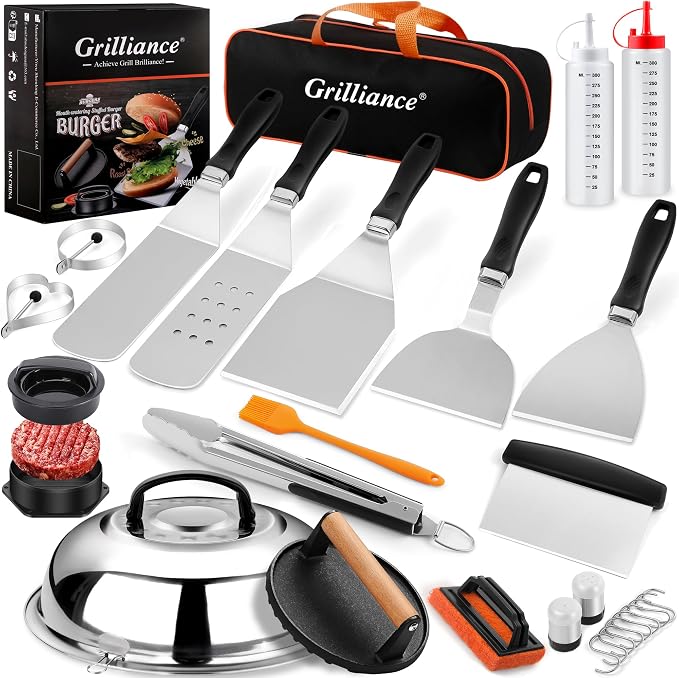 Grilliance 27pcs Griddle Accessories Kit by GrillianceBBQSET