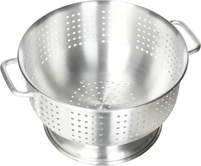 Winco Aluminum Colander with Base by Winco