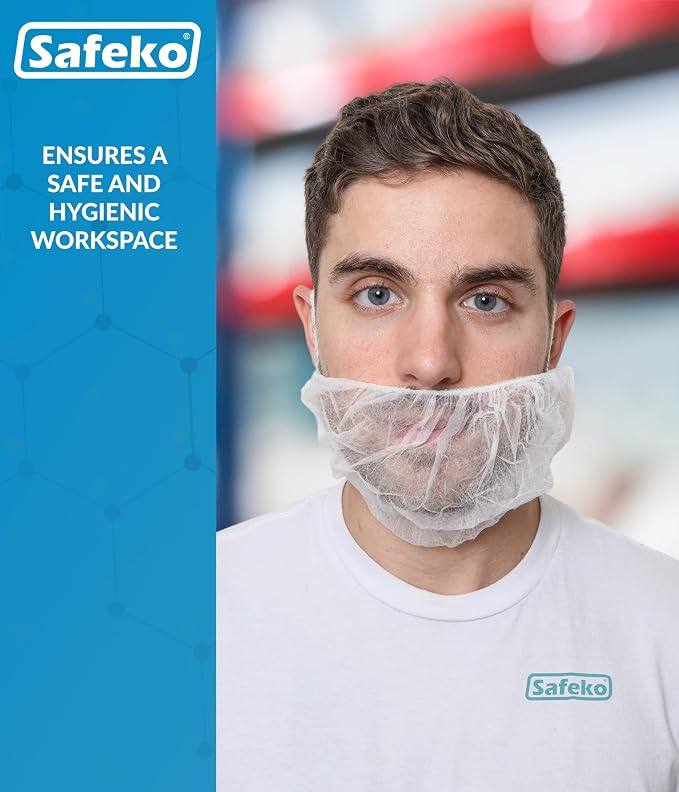 Beard Nets, Disposable Beard Covers, Beard Net - Image 4