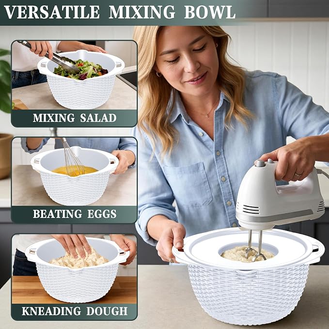 4-1 Colander with Bowl Set - Image 6