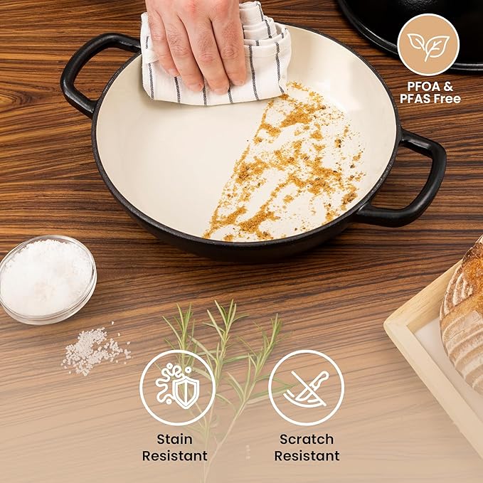 Enamelled Cast Iron Dutch Oven Pot – Dutch Oven - Image 4