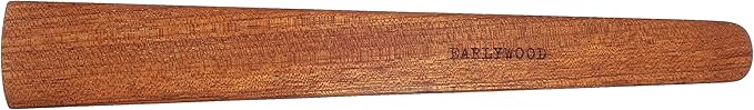 13 in Handmade Kitchen Cooking Utensil, Thin Dark Wood Saute Spatula, turning by Earlywood