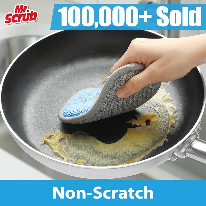 Sponges Kitchen Dish Sponge for Washing Dishes Cleaning Kitchen, All-Purpose - Image 2