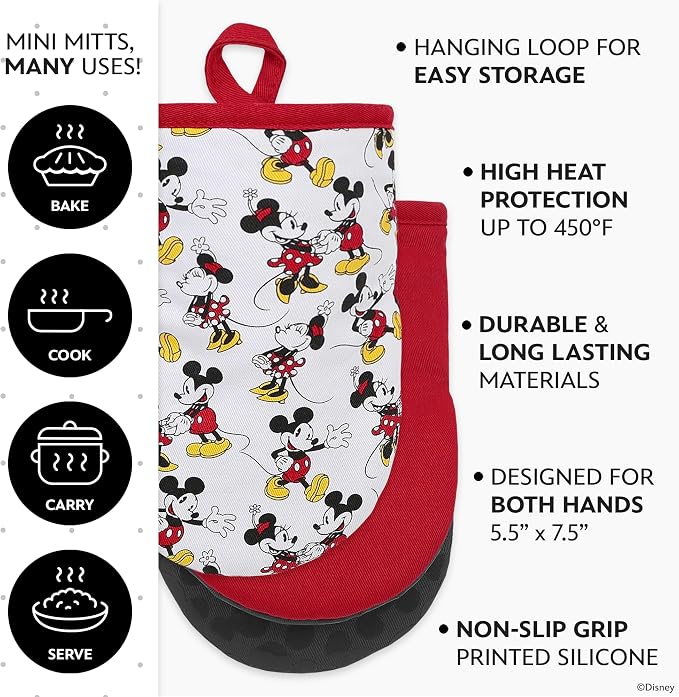 Disney Oven Mitts 2-Pack - Image 6