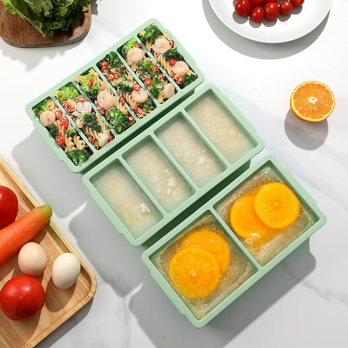Doasuwish 3-Pack Silicone Freezer Trays - Image 8