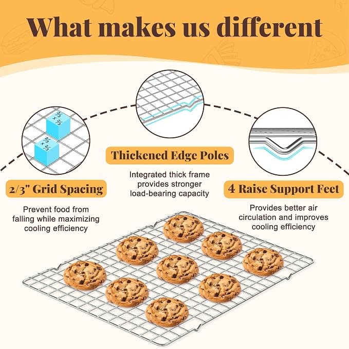 Cooling Racks for Cooking and Baking - Image 3