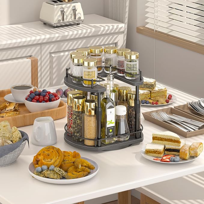 Across-Star Lazy-Susan-Spice-Rack -Organizer - Image 2