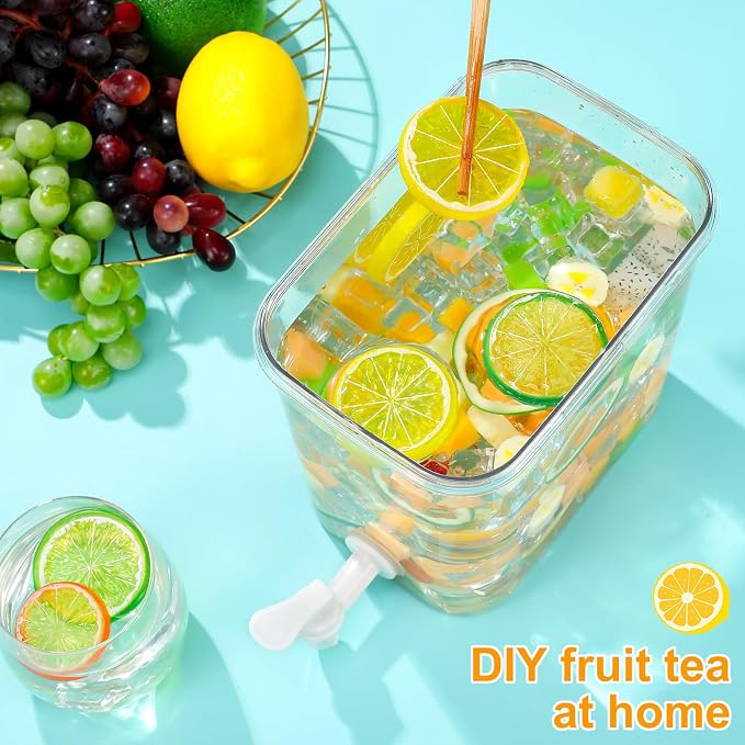 Mumufy 3 Set Plastic Drink Dispensers - Image 4