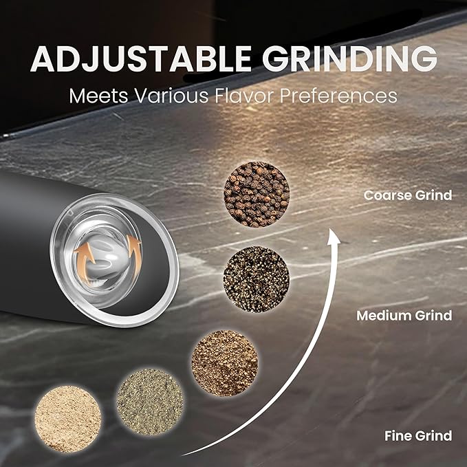 Rechargeable Salt And Pepper Grinder - Image 3