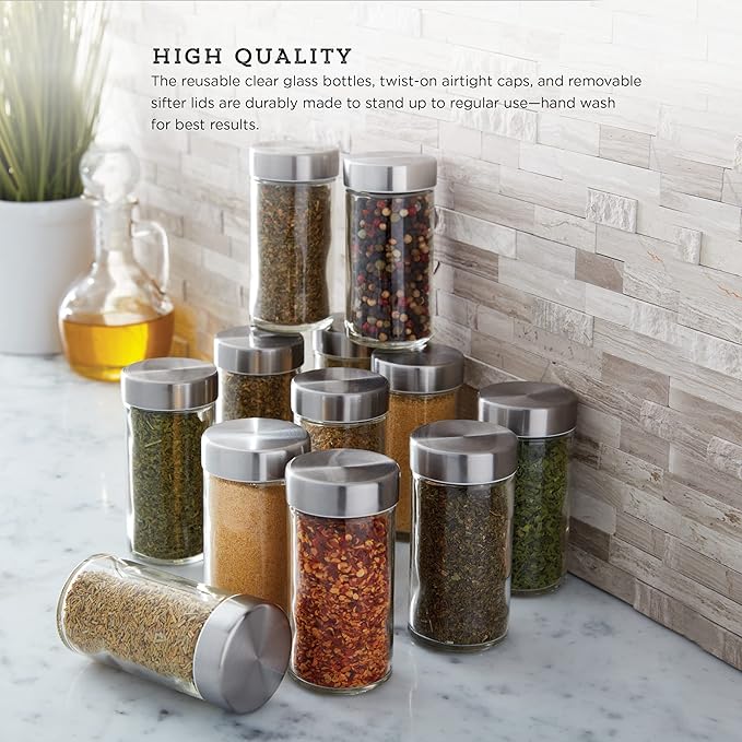 Kamenstein Clear Reusable 3 Oz Jars - Image 4