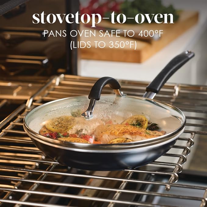 Rachael Ray Cucina Ceramic Cookware Set - Image 4