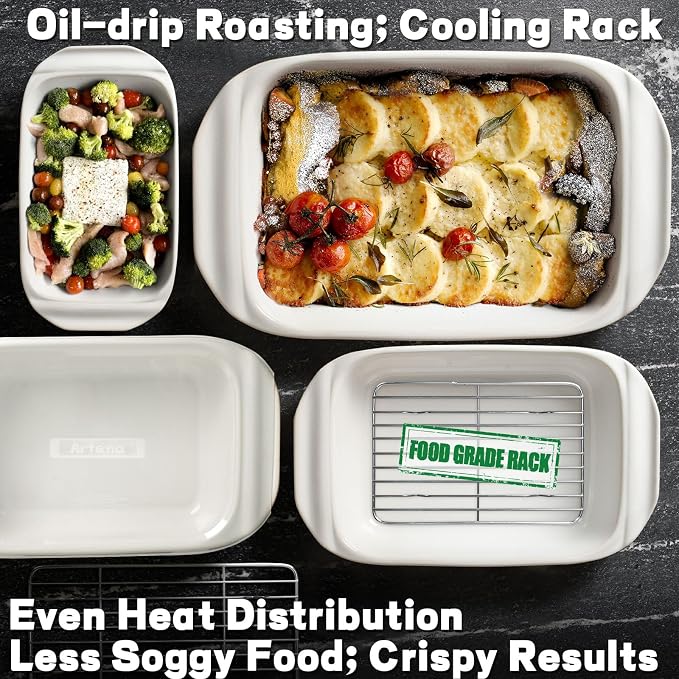 Artena Baking Dish 5.1 Quarts, Casserole Dishes - Image 3