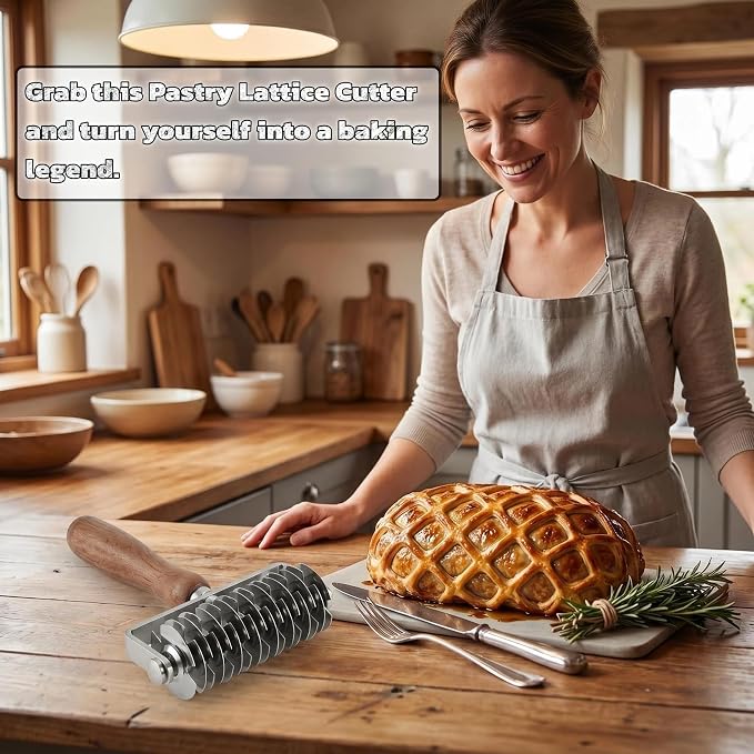 Pastry Lattice Roller Cutter - Image 7
