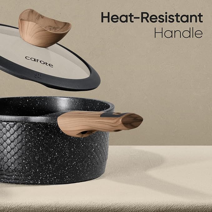 CAROTE 26PCS Pots and Pans Set Non Stick, Cookware Set Pots and Pans Induction - Image 6