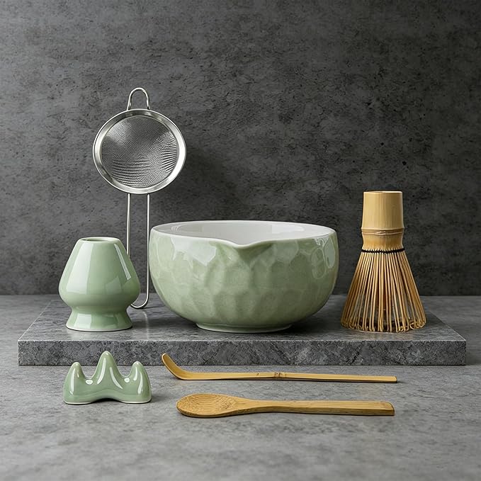 Clay&Fire Matcha Whisk Set, Gifts by FocusonMatchaWhiskSet