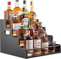 YQBRAO 4-Tier Liquor Bottle Display Shelf, Coffee Syrup Rack Organizer by Unknown