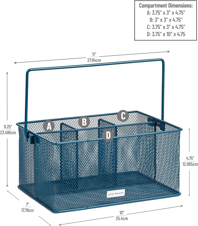 Mind Reader Multi-purpose Storage Caddy - Image 3