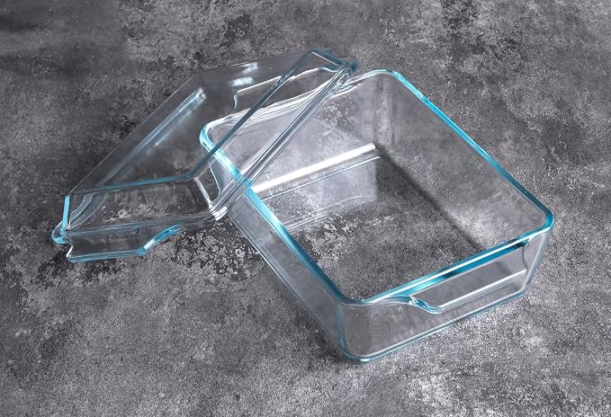 Rectangular Tempered Glass Casserole Dish, Tempered Glass Baking Dish - Image 4