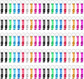 200 Pack Colorful Metal Bottle Opener Keychains, Tiny Opener Party Favor by Yugada