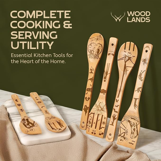Nightmare Wooden Spoons for Cooking Before Christmas - Image 9