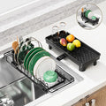 SanDream Dish Drying Rack, Small Over Sink Dish Drying Rack, Expandable Over by SanDream