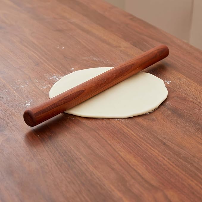 Wood Rolling Pins for Baking- Fulimax 16" Classic Wooden Rolling Pin for Dough - Image 6