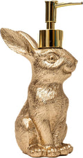 Gold Bunny Soap Dispenser – Vintage Rabbit Hand & Dish Soap Dispenser by Lunecle