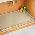 Jin&Bao Waterproof Under Sink Mat 34" x 19", Thick Silicone Mat Cabinet by Jin%26Bao
