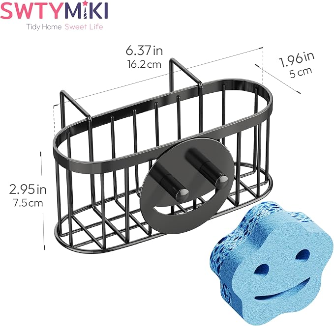 SWTYMIKI Sponge Holder for Kitchen Sink - Image 7