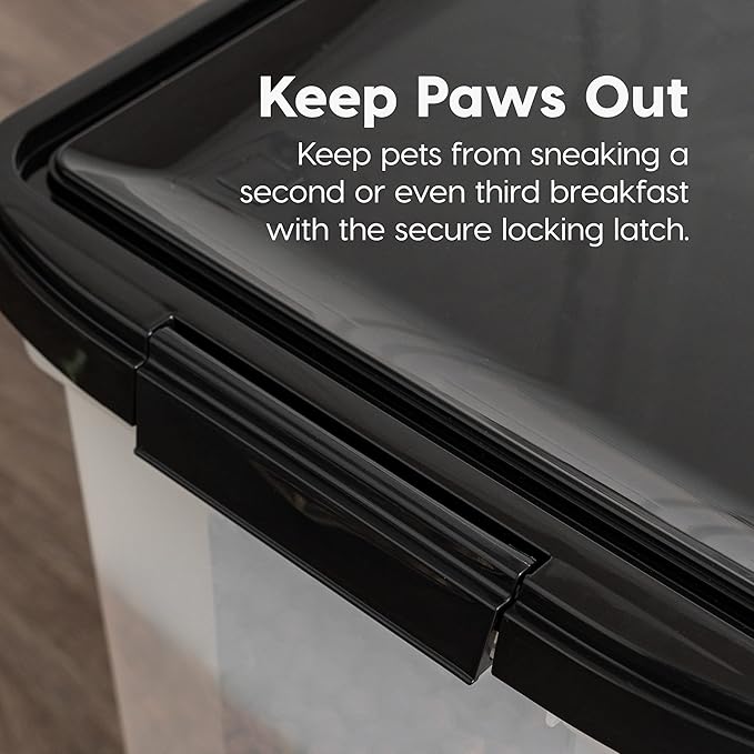 IRIS USA Airtight Dog Food Storage Container, WeatherPro, - Image 6