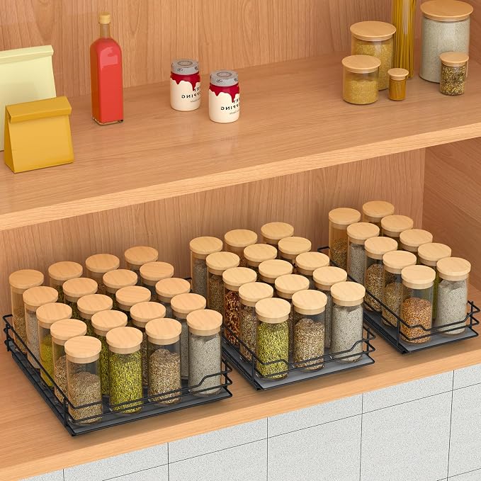 BOIVSHI Pull Out Spice Rack Organizer - Image 8