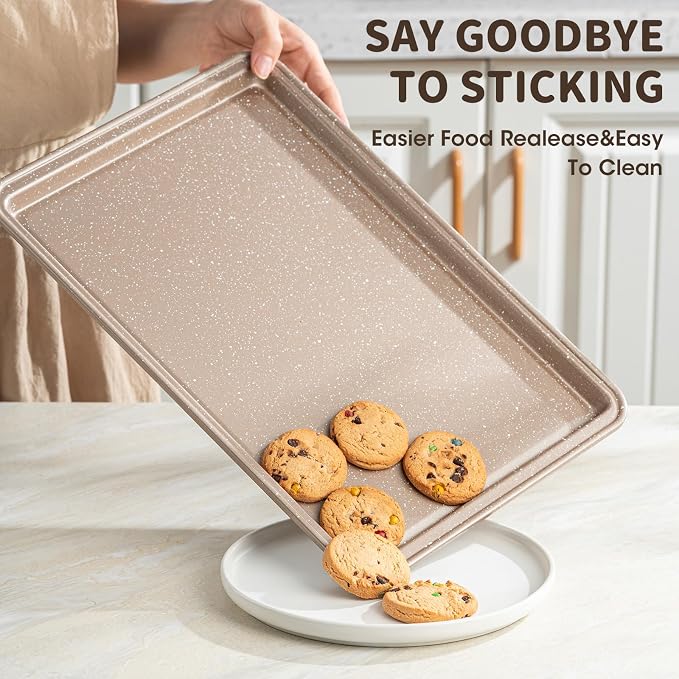 Terlulu 10-Piece Baking Pans Set, Bakeware Sets Nonstick, Baking Set - Image 4