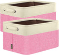BALEINE 2 Pack Fabric Closet Storage Bins by BALEINE