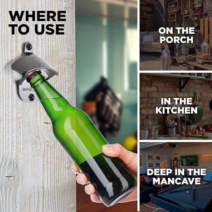 Outdoor Bottle Opener Wall Mounted - Image 5
