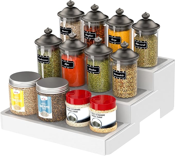YAN & HIN Expandable Spice Rack Organizer - Image 7