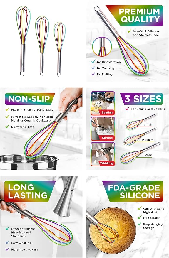 Silicone Whisk Set - Image 7