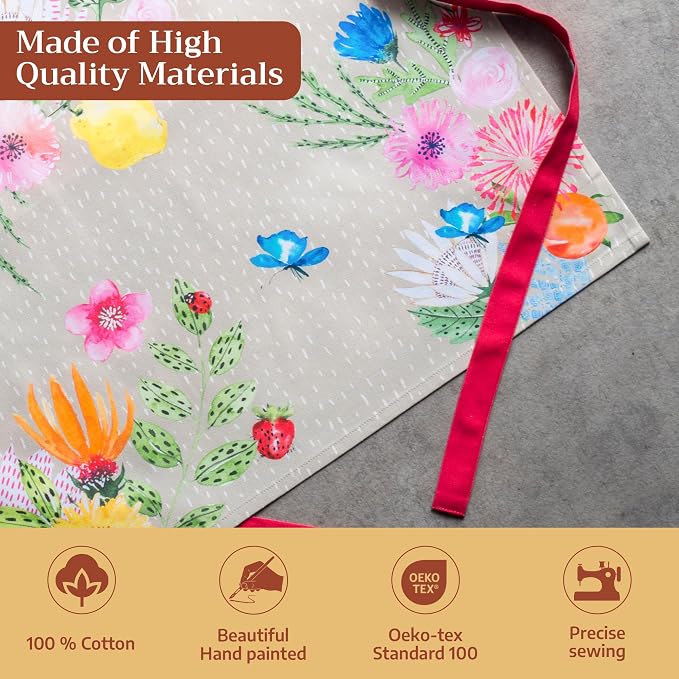 Maison d' Hermine 100% Cotton Apron - Image 3