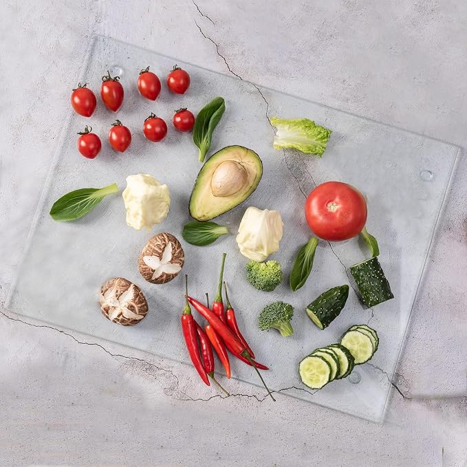 VASUHOME Tempered Glass Cutting Board - Image 7