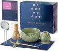 7Pcs Matcha Whisk Set, Matcha Set Whisk and Bowl, Bamboo Scoop, Scoop Rest by Metflavor