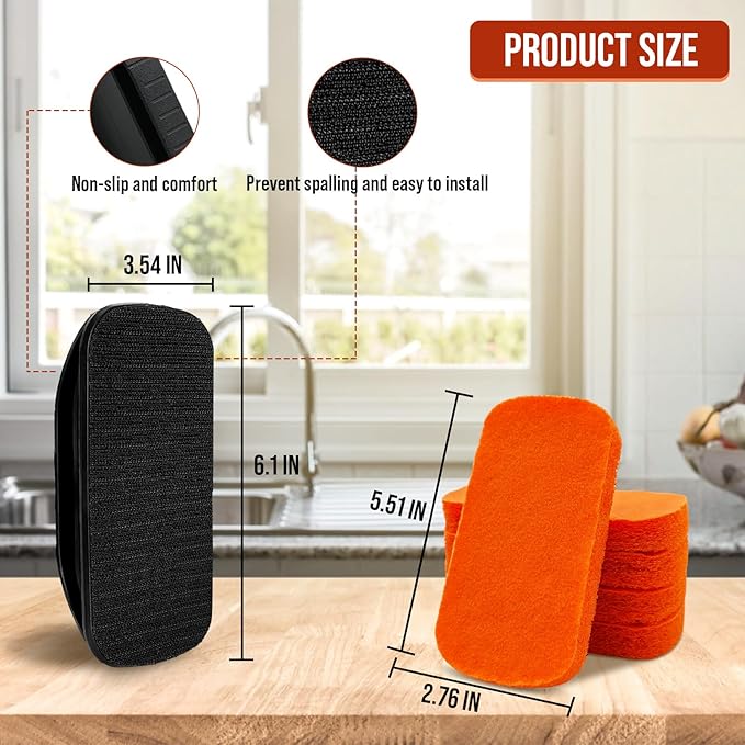 6-Piece Griddle Cleaning Kit for Blackstone, Flat Top Grill Cleaning Kit - Image 5