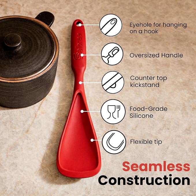 Silicone Spoon Spatula for Cooking - Image 6