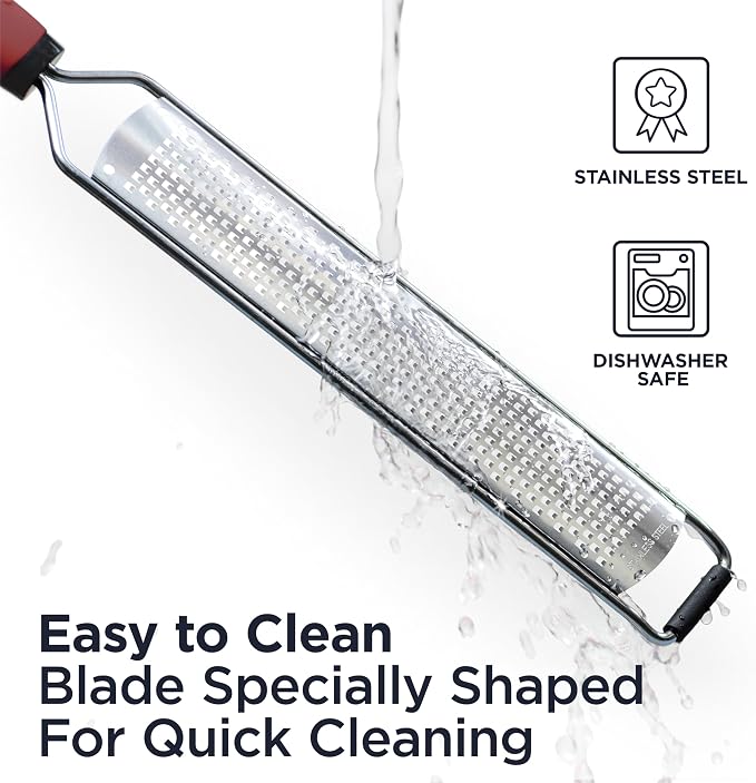 Deiss PRO Citrus Zester & Manual Cheese Grater - Image 4