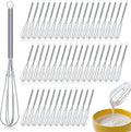 Baderke 50 Pcs Mini Whisk Bulk Small Whisks by Baderke