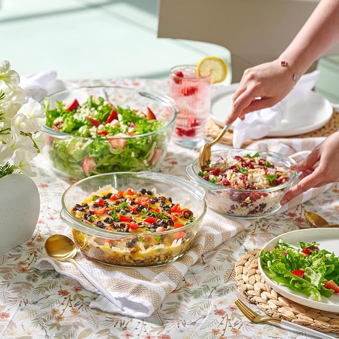 Le'raze 6-Piece Glass Tureen Dishes - Image 5